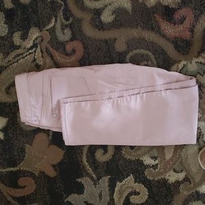 Womens Ankle Jeans Cropped Slim Fit in Light Pink